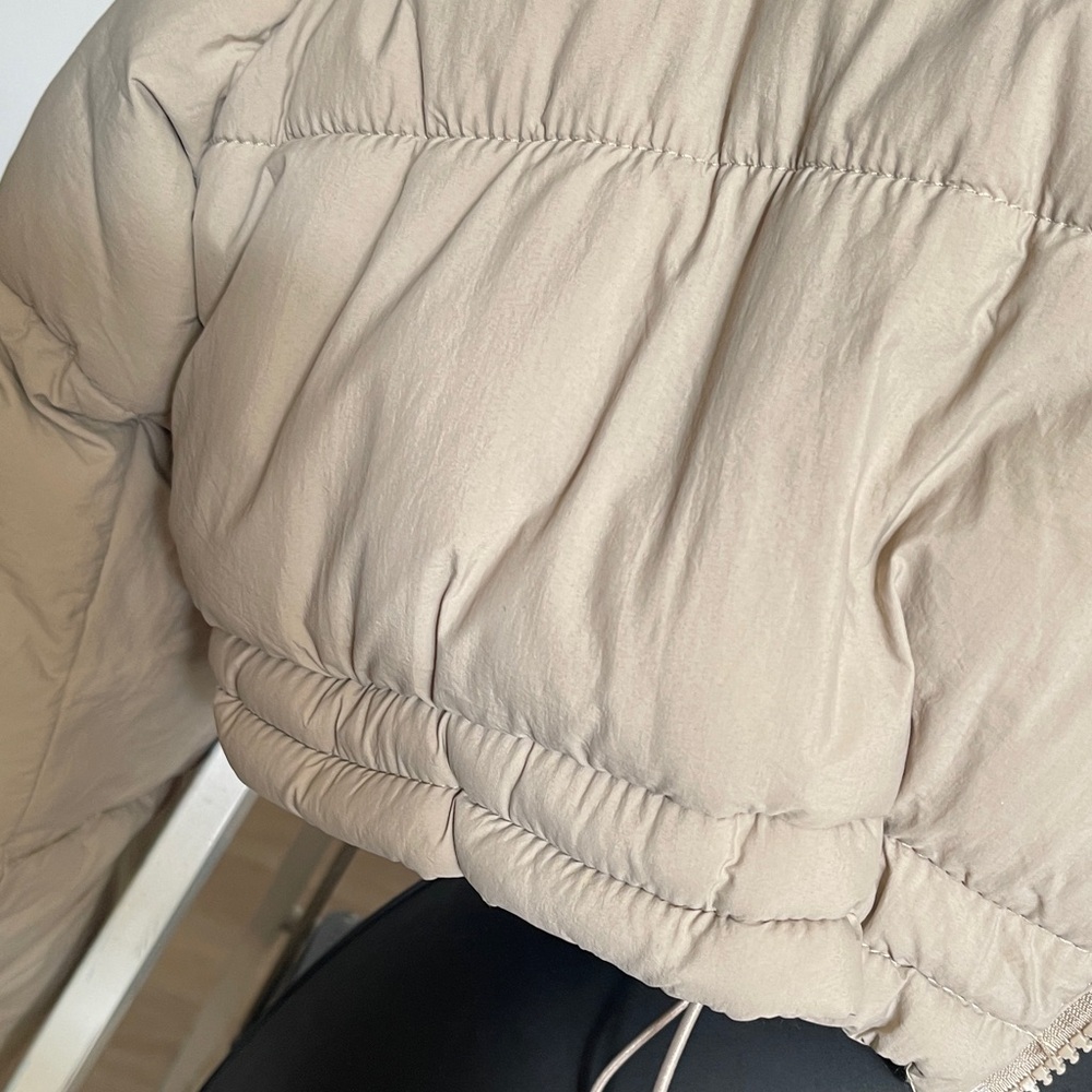 Forever 21 Light Beige Puffer Jacket - Picture 4 of 4